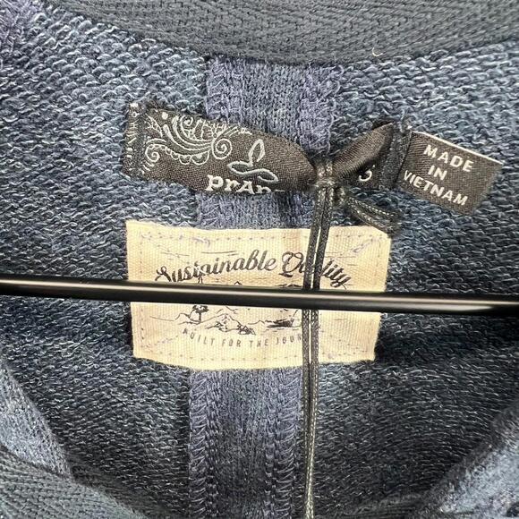 NWT prAna Cozy Up Terry Dress Size S Nautical Heather - Picture 2 of 9